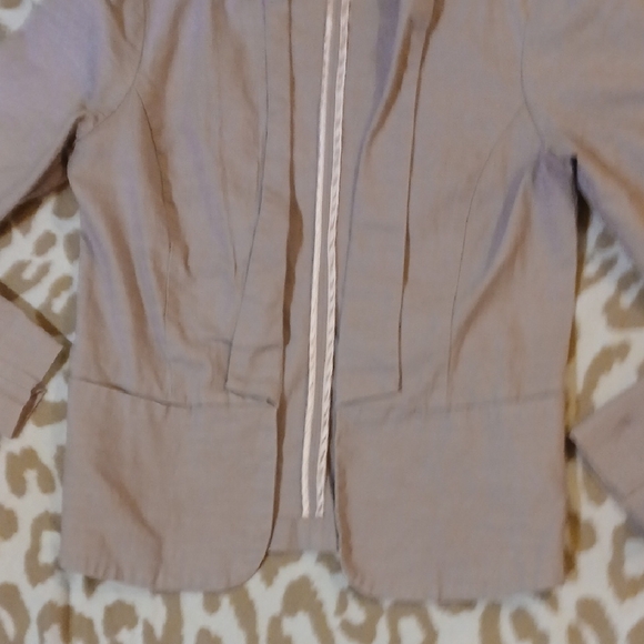 Maurices Lavender Blazer with Elegant Trim - Picture 3 of 7
